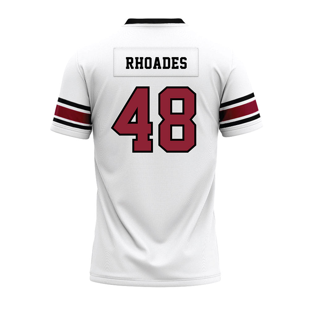 South Carolina - NCAA Football : Emmet Rhoades - White Premium Football Jersey-1