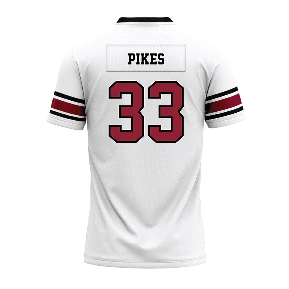South Carolina - NCAA Football : Troy Pikes - White Premium Football Jersey-1