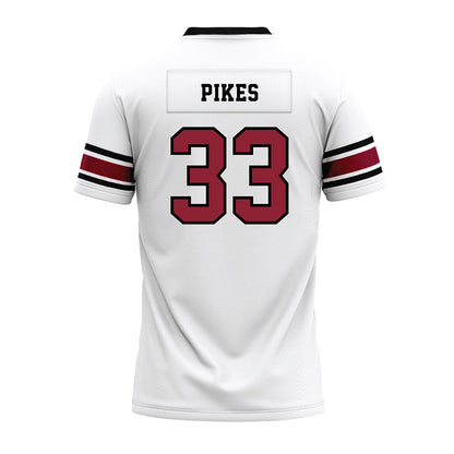 South Carolina - NCAA Football : Troy Pikes - White Premium Football Jersey-1