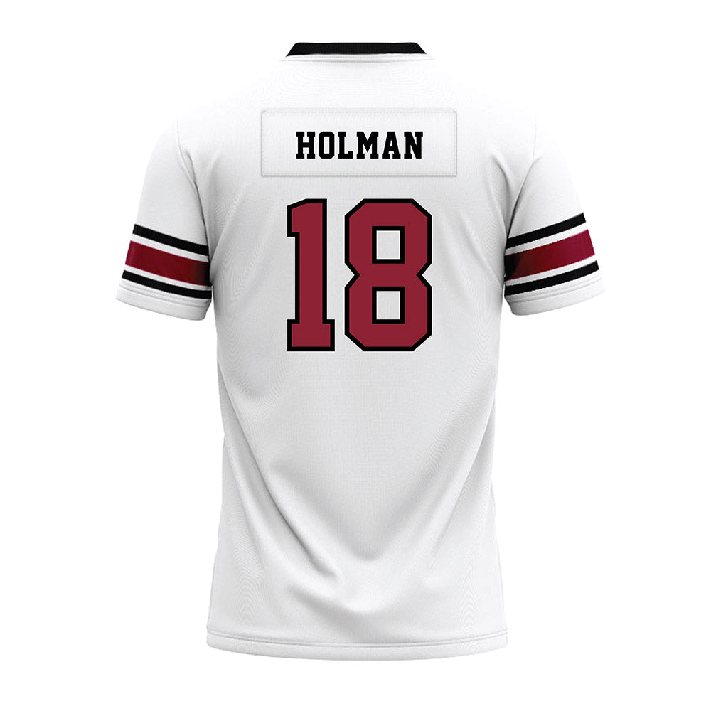 South Carolina - NCAA Football : Jaquel Holman - White Premium Football Jersey-1