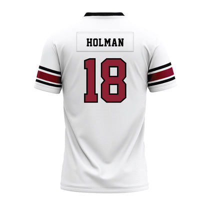 South Carolina - NCAA Football : Jaquel Holman - White Premium Football Jersey-1