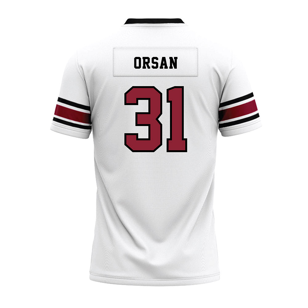 South Carolina - NCAA Football : Malik Orsan - White Premium Football Jersey-1