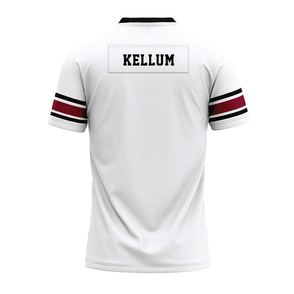 South Carolina - NCAA Football : Ethan Kellum - White Premium Football Jersey-1