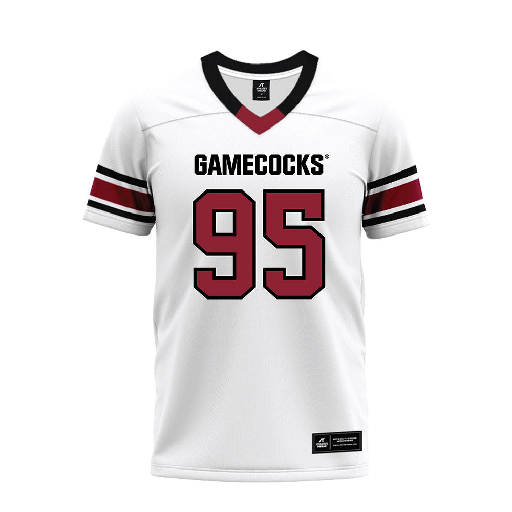 South Carolina - NCAA Football : Christian Ingram - White Premium Football Jersey-0