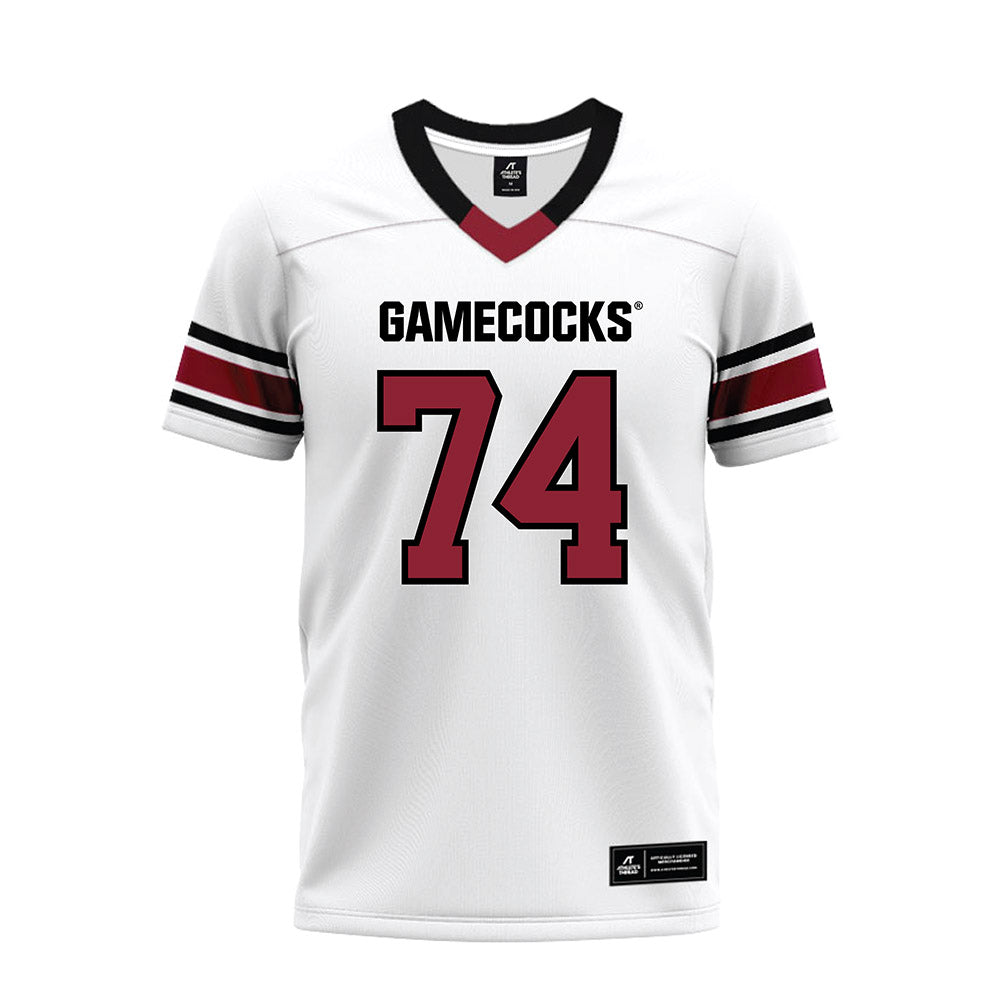 South Carolina - NCAA Football : Josiah Thompson - White Premium Football Jersey-0
