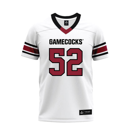 South Carolina - NCAA Football : Hank Purvis - White Premium Football Jersey-0
