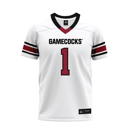 South Carolina - NCAA Football : Nitro Tuggle - White Premium Football Jersey-0
