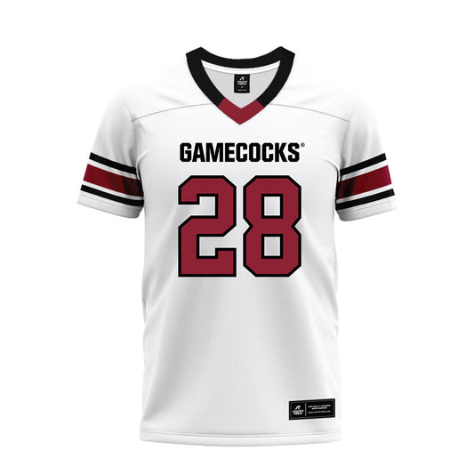 South Carolina - NCAA Football : Andrew Colasurdo - White Premium Football Jersey-0