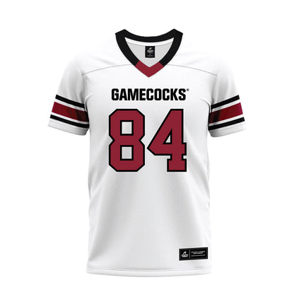 South Carolina - NCAA Football : Charles Mullaly - White Premium Football Jersey-0