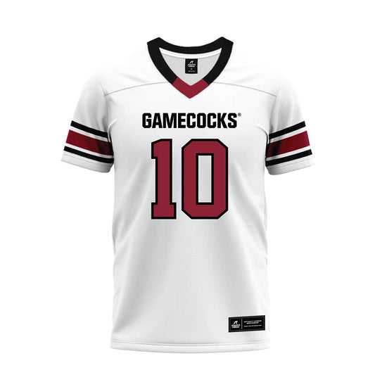 South Carolina - NCAA Football : George Wilson - White Premium Football Jersey-0