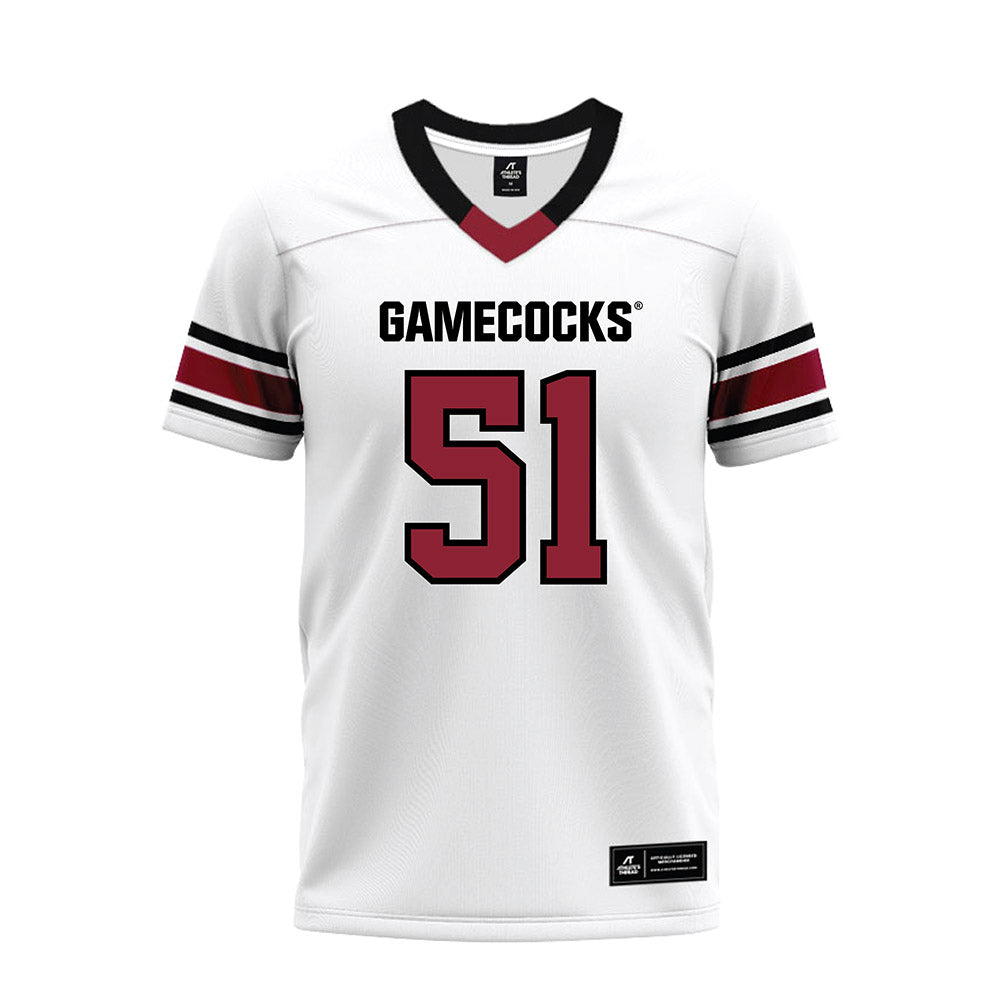 South Carolina - NCAA Football : Ebubedike Nnabugwu - White Premium Football Jersey-0