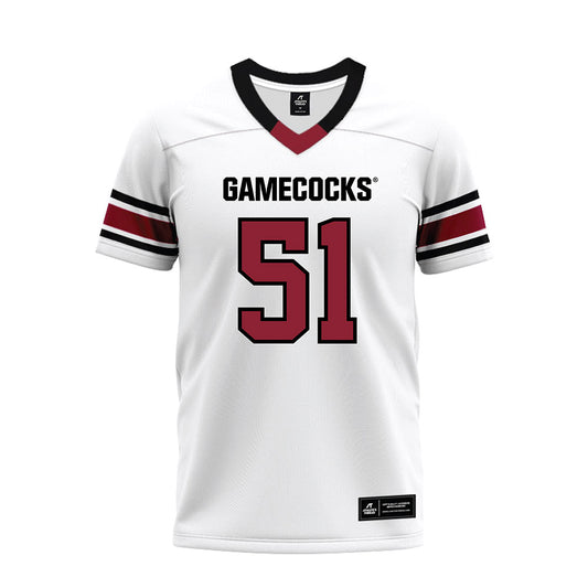 South Carolina - NCAA Football : Ebubedike Nnabugwu - White Premium Football Jersey-0