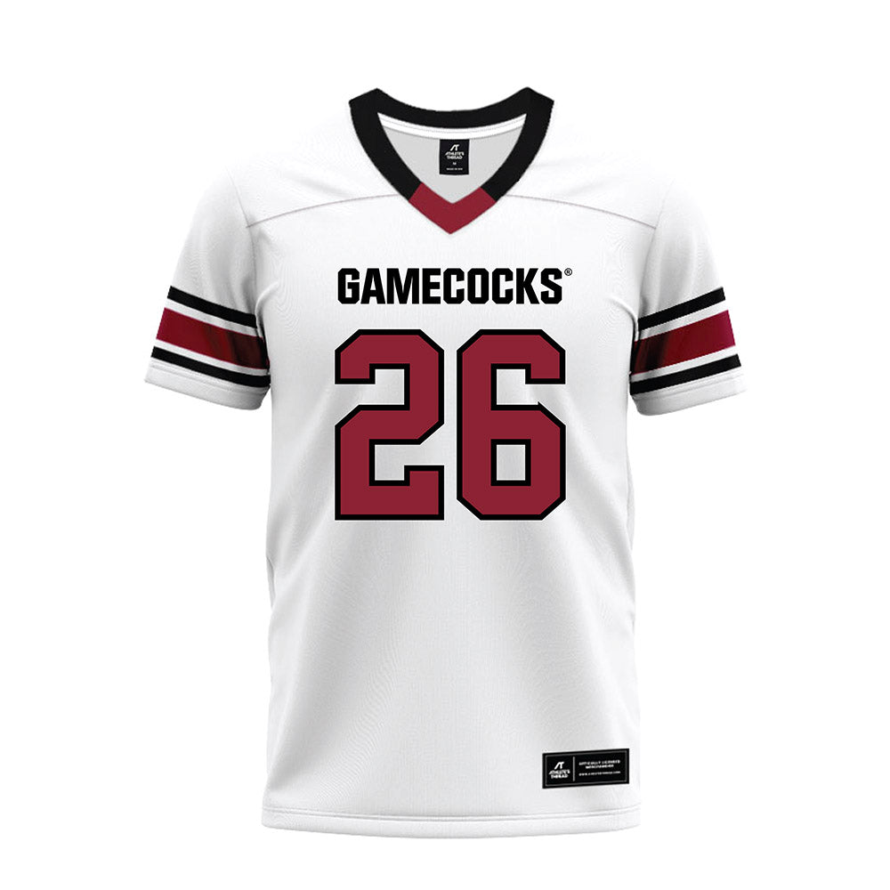 South Carolina - NCAA Football : Isaiah McClary - White Premium Football Jersey-0