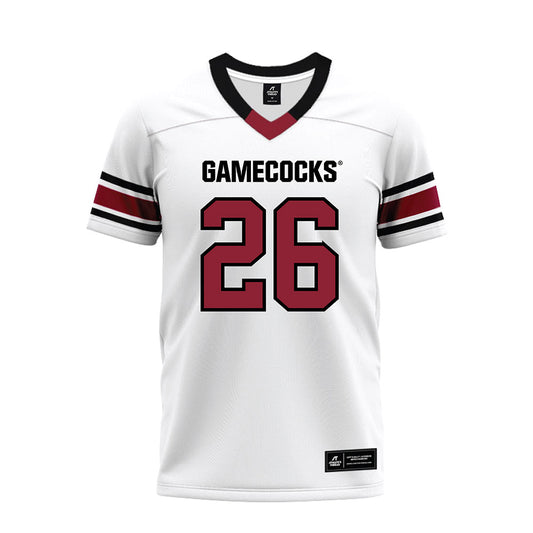 South Carolina - NCAA Football : Isaiah McClary - White Premium Football Jersey-0