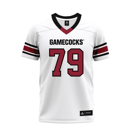 South Carolina - NCAA Football : Armando Nieves - White Premium Football Jersey-0