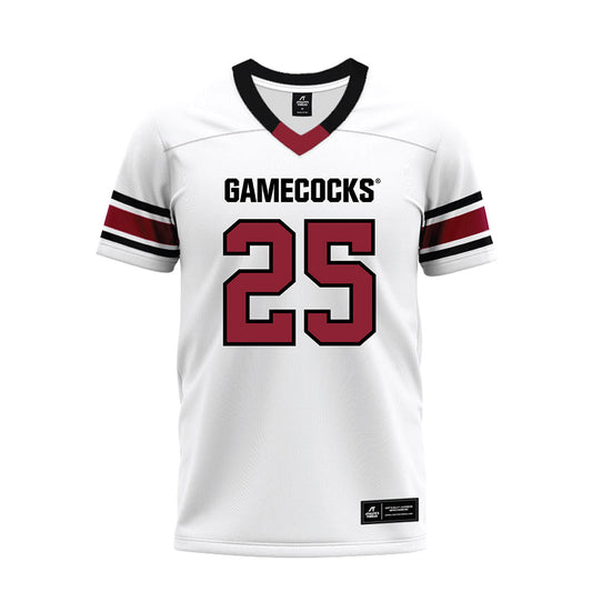 South Carolina - NCAA Football : James Francis IV - White Premium Football Jersey-0