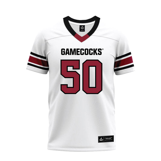 South Carolina - NCAA Football : Boaz Stanley - White Premium Football Jersey-0