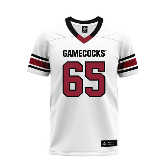 South Carolina - NCAA Football : Rodney Newsom Jr. - White Premium Football Jersey-0