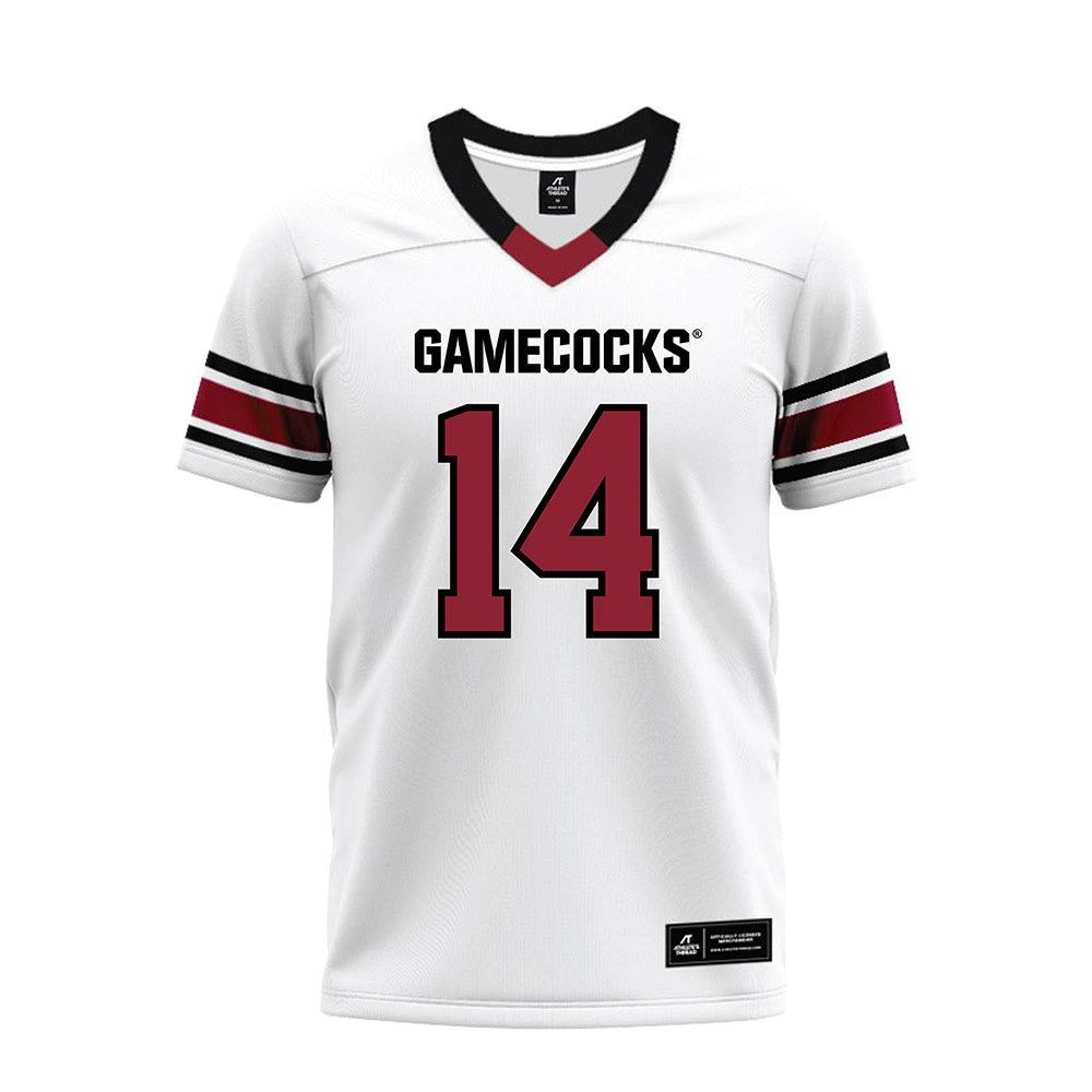 South Carolina - NCAA Football : JZavien Currence - White Premium Football Jersey-0