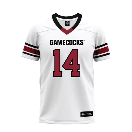 South Carolina - NCAA Football : JZavien Currence - White Premium Football Jersey-0
