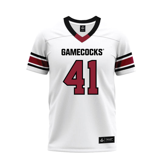 South Carolina - NCAA Football : Kobby Sakyi-Prah - White Premium Football Jersey-0