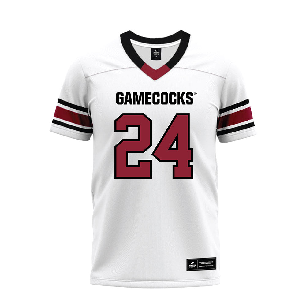 South Carolina - NCAA Football : Keenan Britt - White Premium Football Jersey-0
