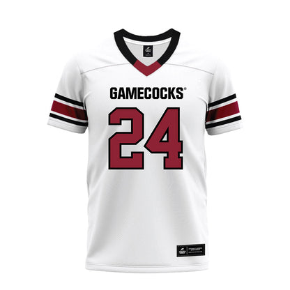South Carolina - NCAA Football : Keenan Britt - White Premium Football Jersey-0