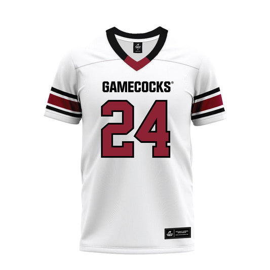 South Carolina - NCAA Football : Keenan Britt - White Premium Football Jersey-0