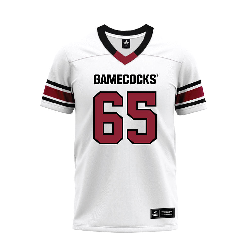South Carolina - NCAA Football : Jacarrius Peak - White Premium Football Jersey-0