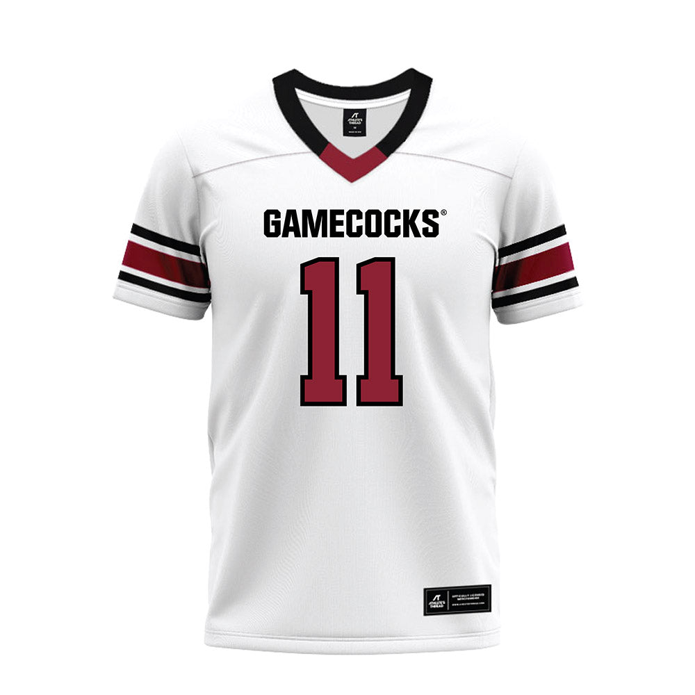 South Carolina - NCAA Football : Landon Duckworth - White Premium Football Jersey-0