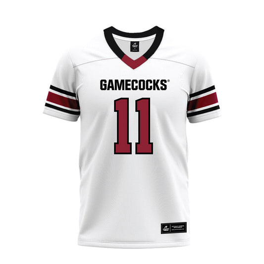 South Carolina - NCAA Football : Landon Duckworth - White Premium Football Jersey-0