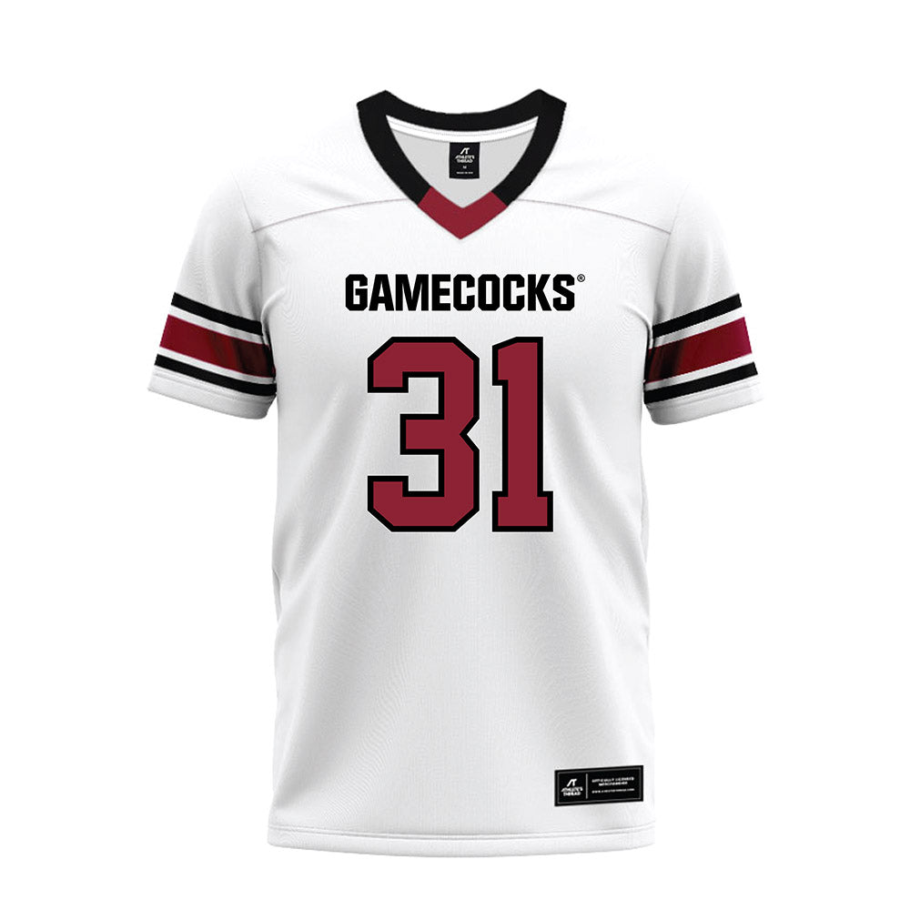 South Carolina - NCAA Football : Malik Orsan - White Premium Football Jersey-0