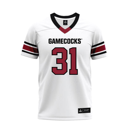 South Carolina - NCAA Football : Malik Orsan - White Premium Football Jersey-0