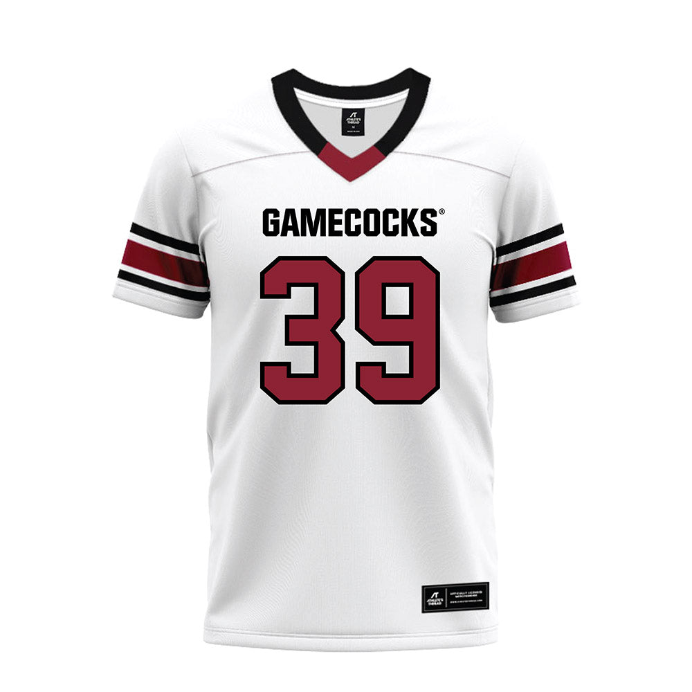 South Carolina - NCAA Football : Caleb Herring - White Premium Football Jersey-0