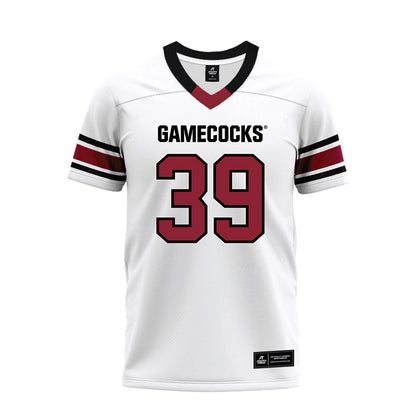 South Carolina - NCAA Football : Caleb Herring - White Premium Football Jersey-0