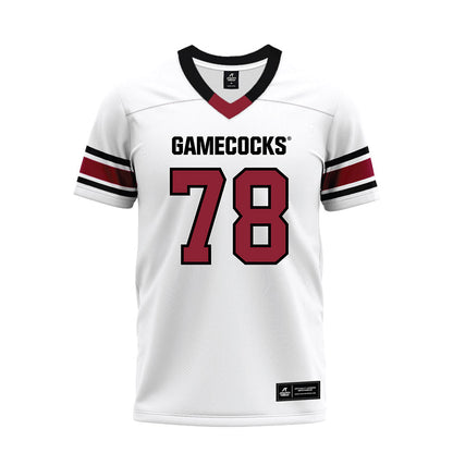 South Carolina - NCAA Football : Seth Smith - White Premium Football Jersey-0