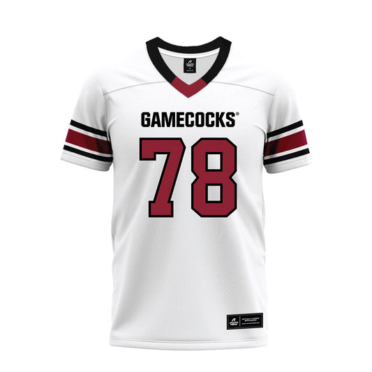 South Carolina - NCAA Football : Seth Smith - White Premium Football Jersey-0