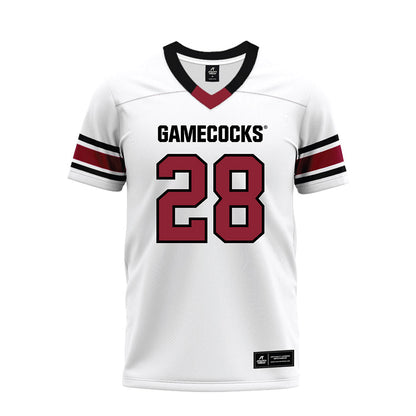South Carolina - NCAA Football : Kosci Barnes - White Premium Football Jersey-0