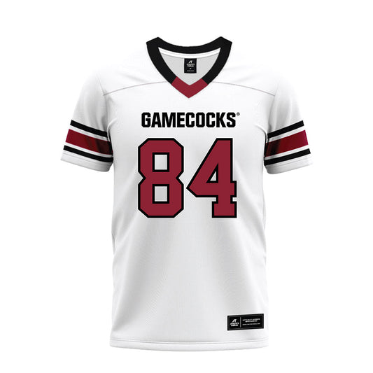South Carolina - NCAA Football : Charly Mullaly - White Premium Football Jersey-0