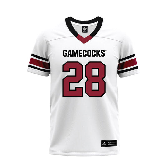 South Carolina - NCAA Football : Matt Fuller - White Premium Football Jersey-0