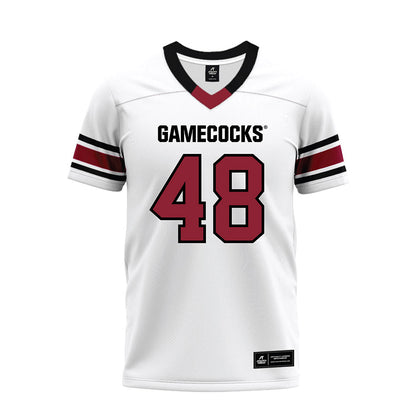 South Carolina - NCAA Football : Emmet Rhoades - White Premium Football Jersey-0