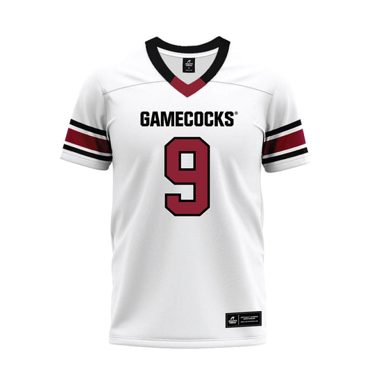 South Carolina - NCAA Football : David Bucey - White Premium Football Jersey-0