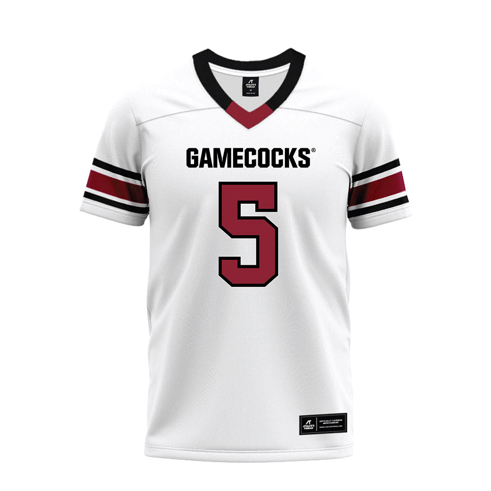 South Carolina - NCAA Football : Kendall Daniels Jr. - White Premium Football Jersey-0