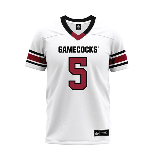 South Carolina - NCAA Football : Kendall Daniels Jr. - White Premium Football Jersey-0