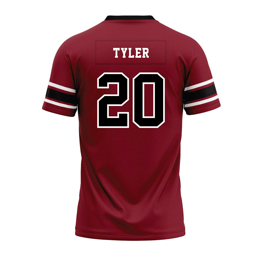 South Carolina - NCAA Football : Mike Tyler - Garnet Premium Football Jersey-1