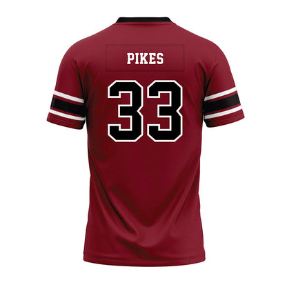 South Carolina - NCAA Football : Troy Pikes - Garnet Premium Football Jersey-1