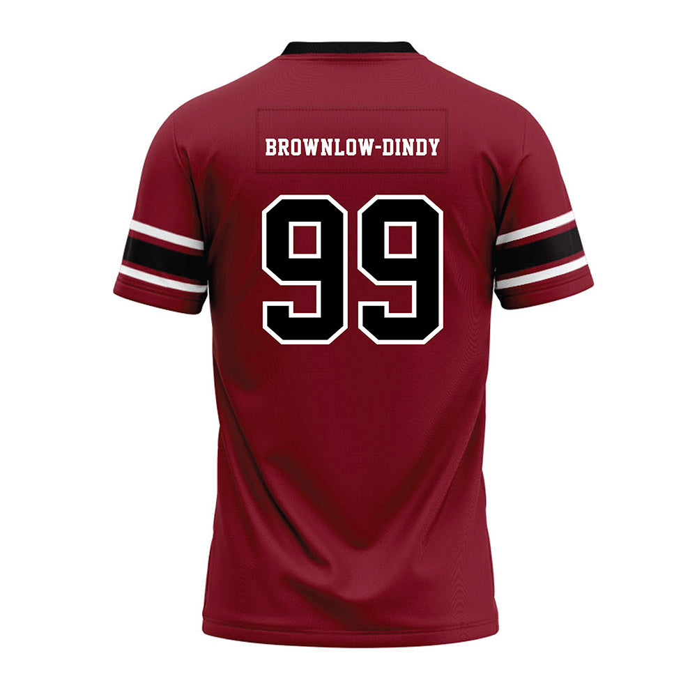 South Carolina - NCAA Football : Gabriel Brownlow-Dindy - Garnet Premium Football Jersey-1