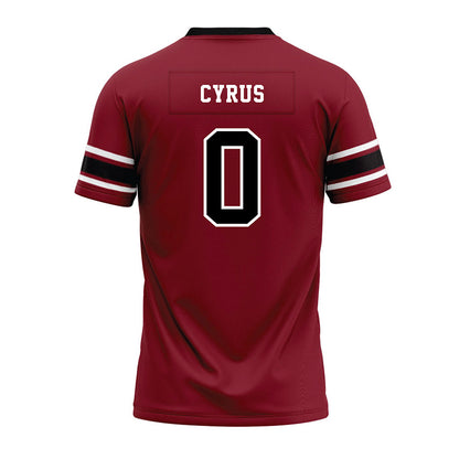 South Carolina - NCAA Football : Lex Cyrus - Garnet Premium Football Jersey-1