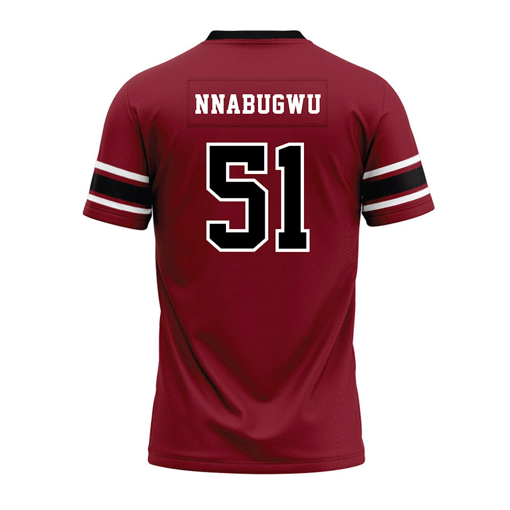 South Carolina - NCAA Football : Ebubedike Nnabugwu - Garnet Premium Football Jersey-1