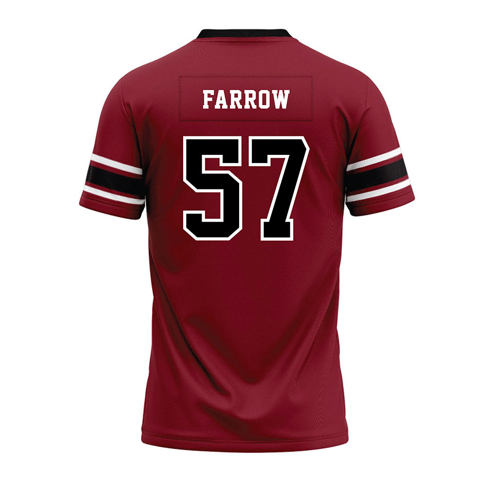 South Carolina - NCAA Football : Kyler Farrow - Garnet Premium Football Jersey-1